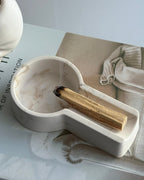 The Palo Santo smudging ashtray