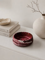 The Dyara ribbed decorative bowl