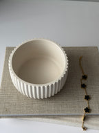 The Kala ribbed key and trinket bowl